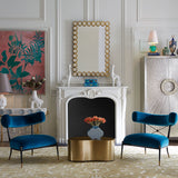 Jonathan Adler Globo Console Table – Blue