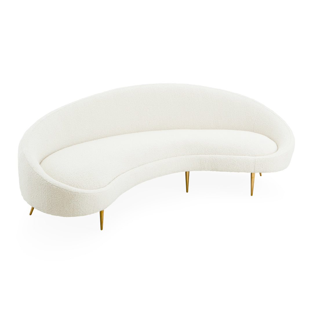 Jonathan Adler Ether Curved Sofa – Olympus Oatmeal
