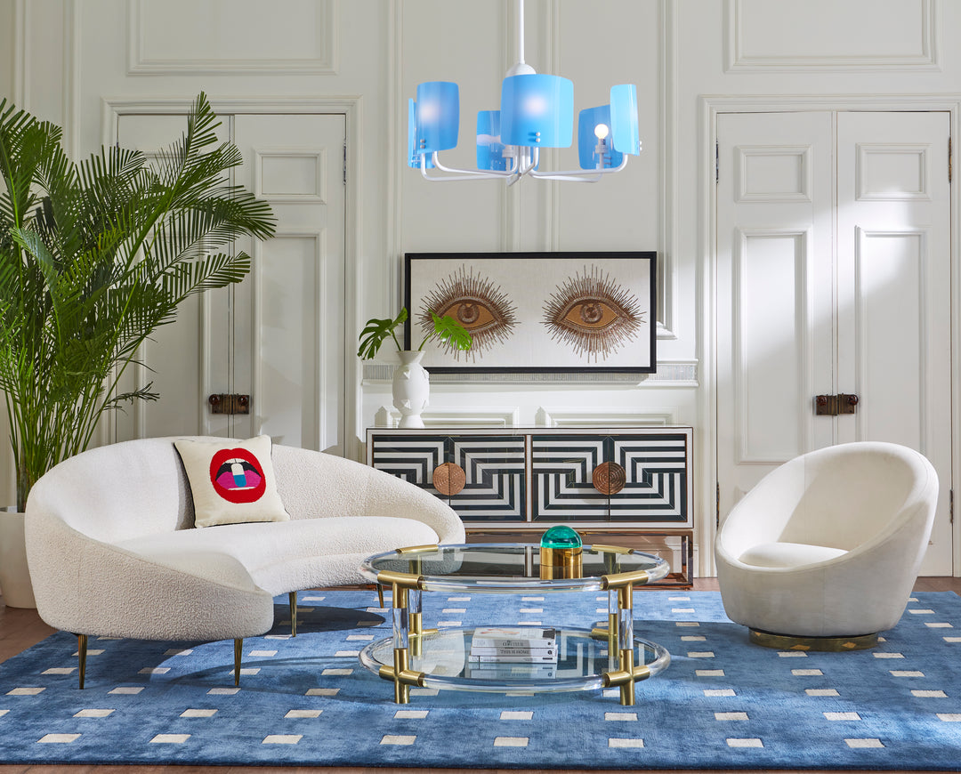 Jonathan Adler Jacques Round Coffee Table