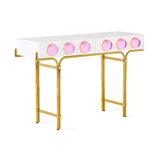 Jonathan Adler Globo Console Table – Pink