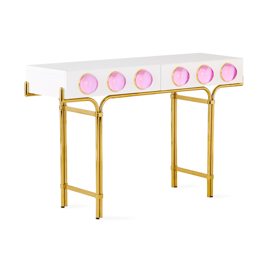 Jonathan Adler Globo Console Table – Pink