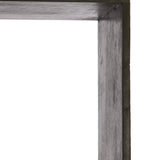 Light & Living Rayna Open Cabinet in Black Mango Wood