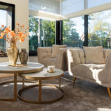 Richmond Interiors Whitebone Coffee Table – Set of 2