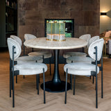 Richmond Interiors Hampton Oval Dining Table
