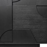 Cassian Sideboard in Black Mindi Wood