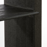 Light & Living Sondrio Shelving Unit – Black Mango Wood