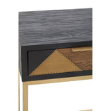 Alaric Geometric Console Table