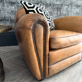 Amp Vintage Leather Armchair