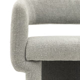 Arlo Dining Chair – Grey Boucle – Excess Stock