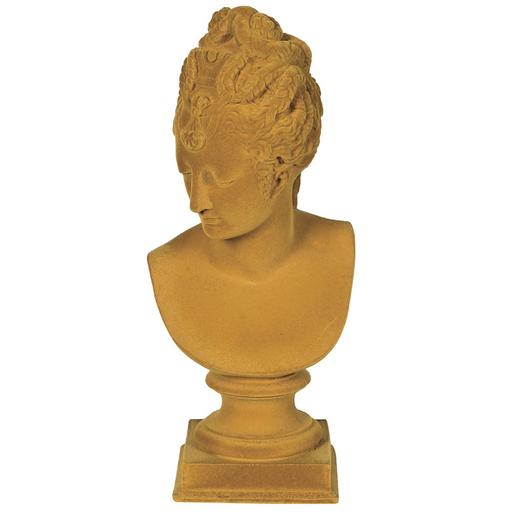 Artemis Bust with Illuminating Yellow Flock - Second