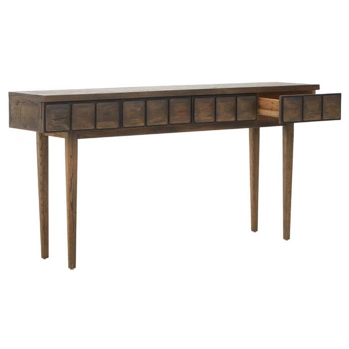 Asher Console Table in Oak Wood