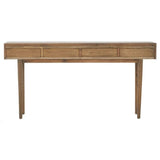 Asher Console Table in Oak Wood