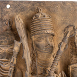 Benin Brass Plaque
