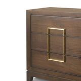 Berkeley Designs Lucca 3 Drawer Chest – Walnut
