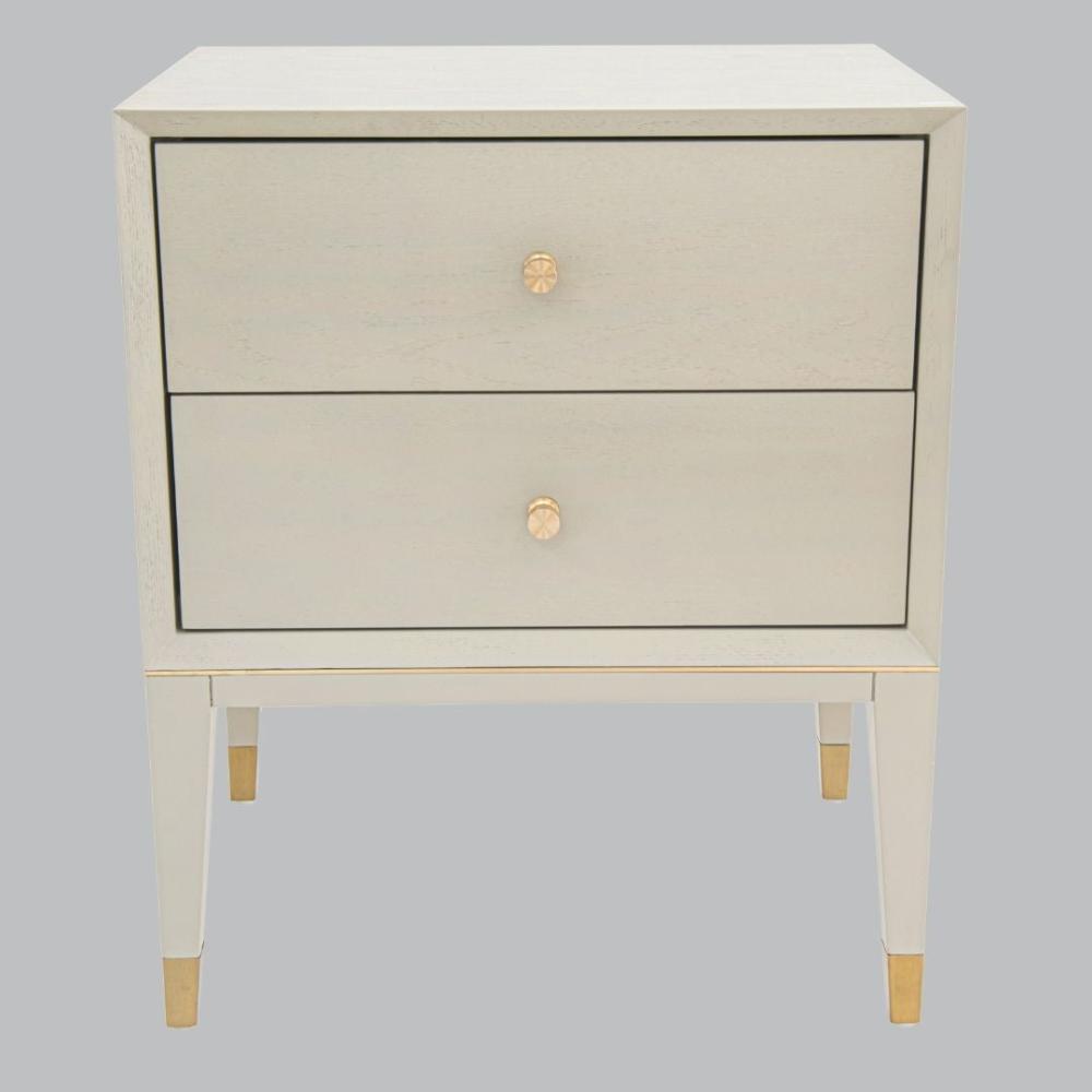 Livingsley Bex Side Table – Ceramic Grey
