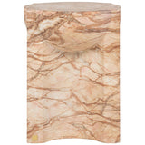 Branson Stool – Earthy Faux Marble
