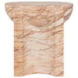 Branson Stool – Earthy Faux Marble