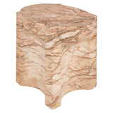 Branson Stool – Earthy Faux Marble