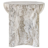 Branson Stool – Light Faux Marble