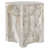 Branson Stool – Light Faux Marble