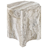 Branson Stool – Light Faux Marble