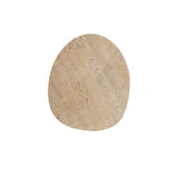 Light & Living Romano Coffee Table in Wood and Travertine - Large