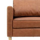 Buckley Vintage Brown Leather Sofa – 2 Seater