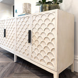 Carlisle Sideboard With Scallop Design