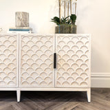 Carlisle Sideboard With Scallop Design