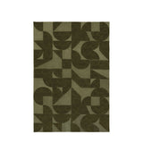 Caslow Geometric Rug – Green – Small