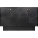 Cassian Sideboard in Black Mindi Wood