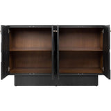 Cassian Sideboard in Black Mindi Wood