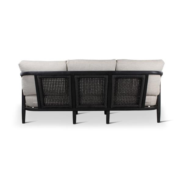 Castle Line Anais 3-Seater Sofa – Black and Grey