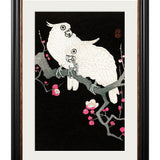 Cockatoos by Ohara Koson – York Slim Framed Print