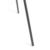 Light & Living Mayson Floor Lamp in Matt Black and Smoked Grey Glass