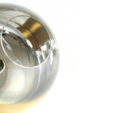 Light & Living Mayson Hanging Lamp in Gold and Clear and Gold Glass – 3 Lights