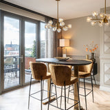 Richmond Interiors Revelin Bar Table – Oval