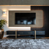 Richmond Interiors Cambon TV-Unit in Dark Coffee