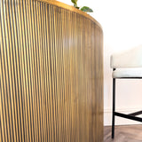 Coretta Ribbed Bar in Antique Gold – Excess Stock