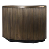 Coretta Ribbed Bar in Antique Gold – Excess Stock
