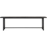 DTP Home Beam Bench with Black Finish – 165cm