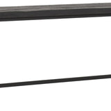 DTP Home Beam Bench with Black Finish – 165cm