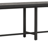 DTP Home Beam Bench with Black Finish – 215cm