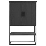 DTP Home Beam Cabinet with Black Finish – Small