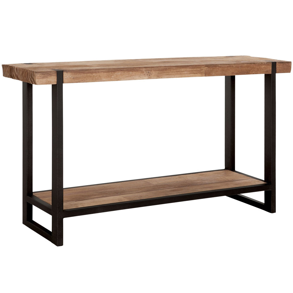 DTP Home Beam Console Table with Natural Finish