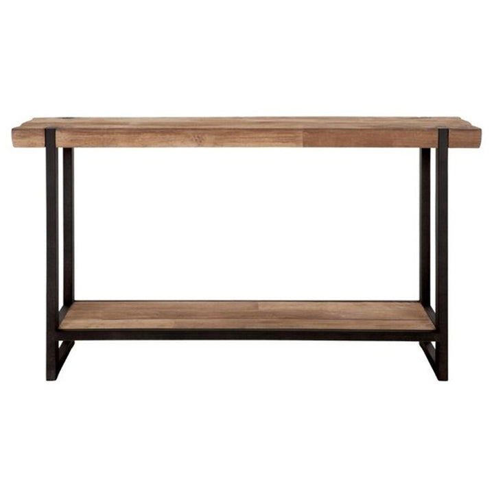 DTP Home Beam Console Table with Natural Finish
