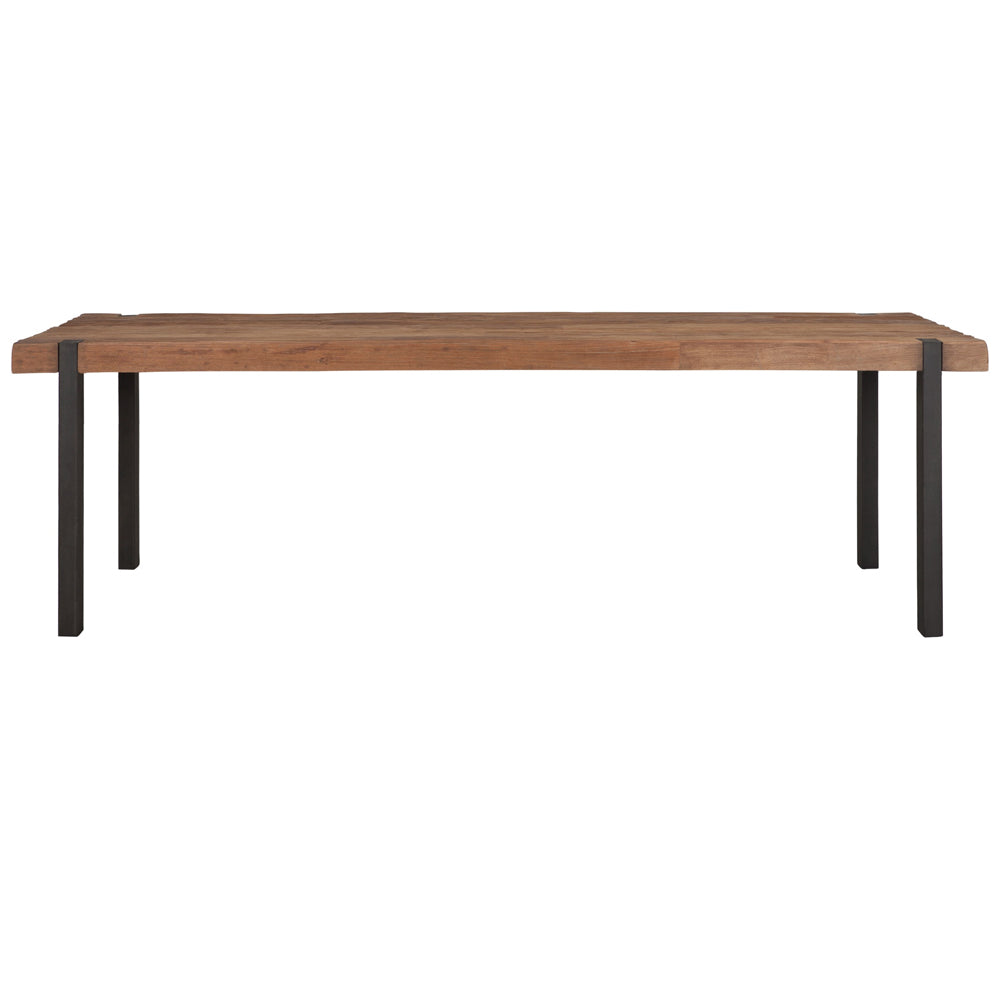 DTP Home Beam Dining Table with Natural Finish – 225cm