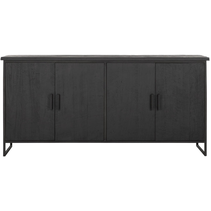DTP Home Beam No.1 Sideboard with Black Finish – 4 Doors