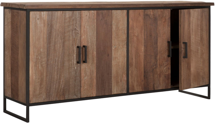 DTP Home Beam No.1 Sideboard with Natural Finish – 4 Doors