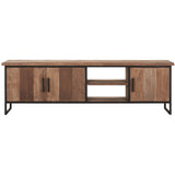 DTP Home Beam No.2 TV Unit with Natural Finish – Medium